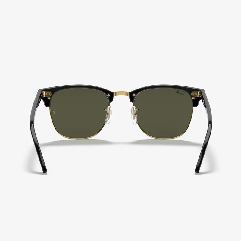 Фото Оригинальные солнцезащитные очки Rayban Classic Clubmaster 3016 со стеклянными линзами в коробке №4