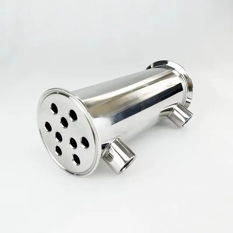 3 &quot(76 мм) OD91 мм санитарный дефлегматор/конденсатор с внутренней резьбой 1/2 дюйма