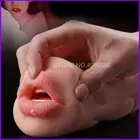 Реалистичная модель вагинальный оральный секс года, карманная Вагина, Минет, Мужской мастурбатор, Глубокая глотка, секс-игрушки для мужчин, Минет, мастурбатор