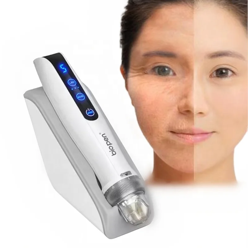 4 в 1 Bio Pen Q2 EMS MTS Microneeding инструменты для ухода за кожей лица красный синий