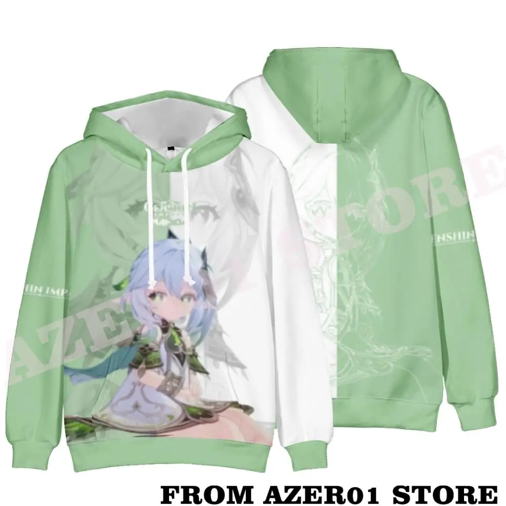 

Hoodie Men Genshin Impact Nahida Merch Hoodies Suit Hooded Sweatshirts Women Men Clothes Cosplay Collei Tighnari Nilou Tops