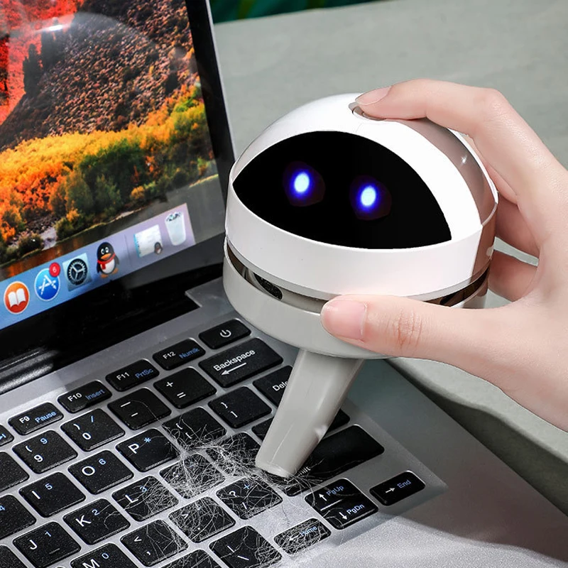 

New USB Charging Mini Vacuum Cleaner Keyboard Desktop Car Cleaner Desk Home Table Dust Removal Sweeper Portable Vacuum Cleaner