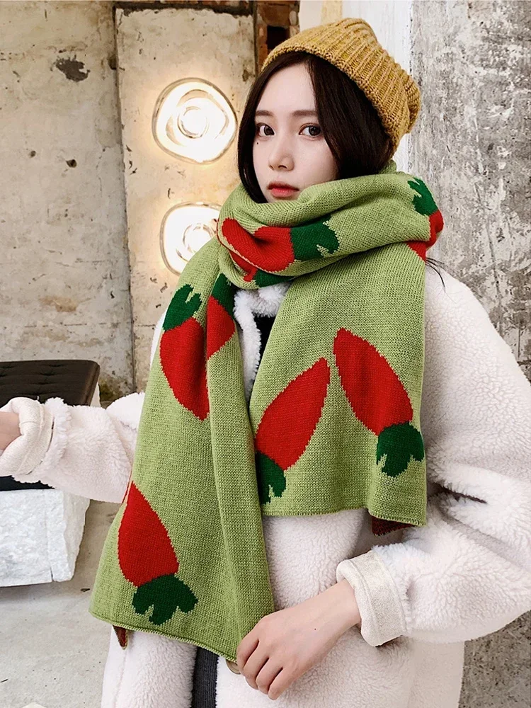 

WJ397V5-V9 Luxury brand design Korean autumn and winter new arrival scarf long big soft outdoor scarf high quality warm shawl