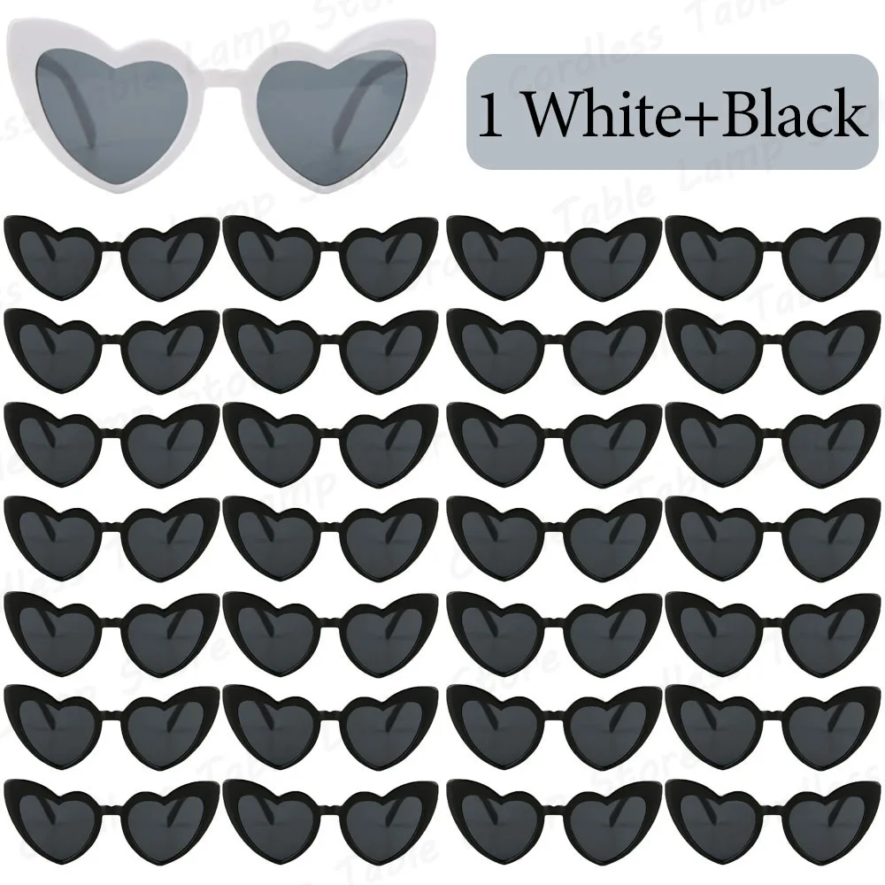 

Пластиковые солнцезащитные очки в форме сердца XMSJ