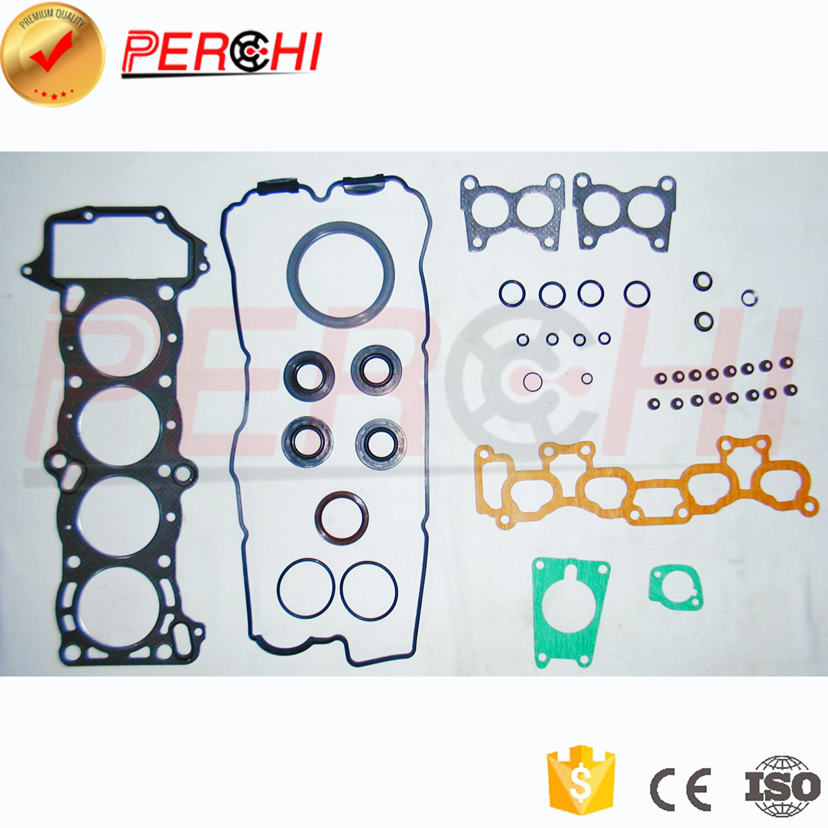 Фото Для NISSAN B14 EFI \ GA15DE Комплект прокладок головки двигателя Ремкомплект OEM:10101-73Y86 №2