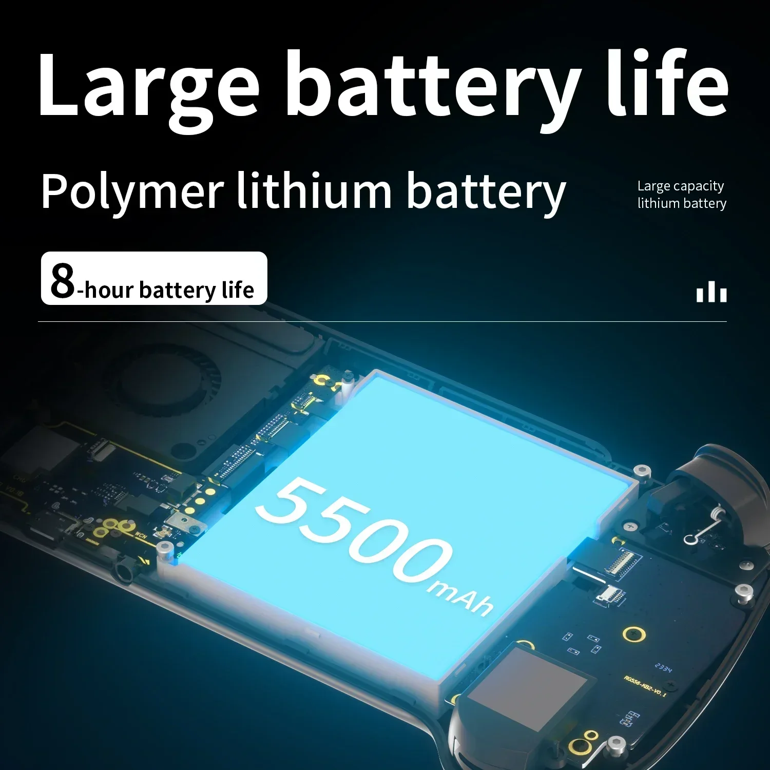 ANBERNIC RG556 Портативная портативная игровая консоль PS2 Unisoc T820 Android13 5 48-дюймовый