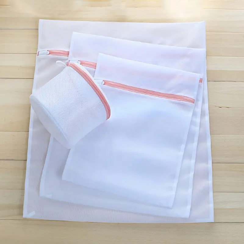 

Laundry net bag Zipped Laundry Washing Bag Lingerie Bra SocksLaundry Bags Net Mesh Cleaning Clothes