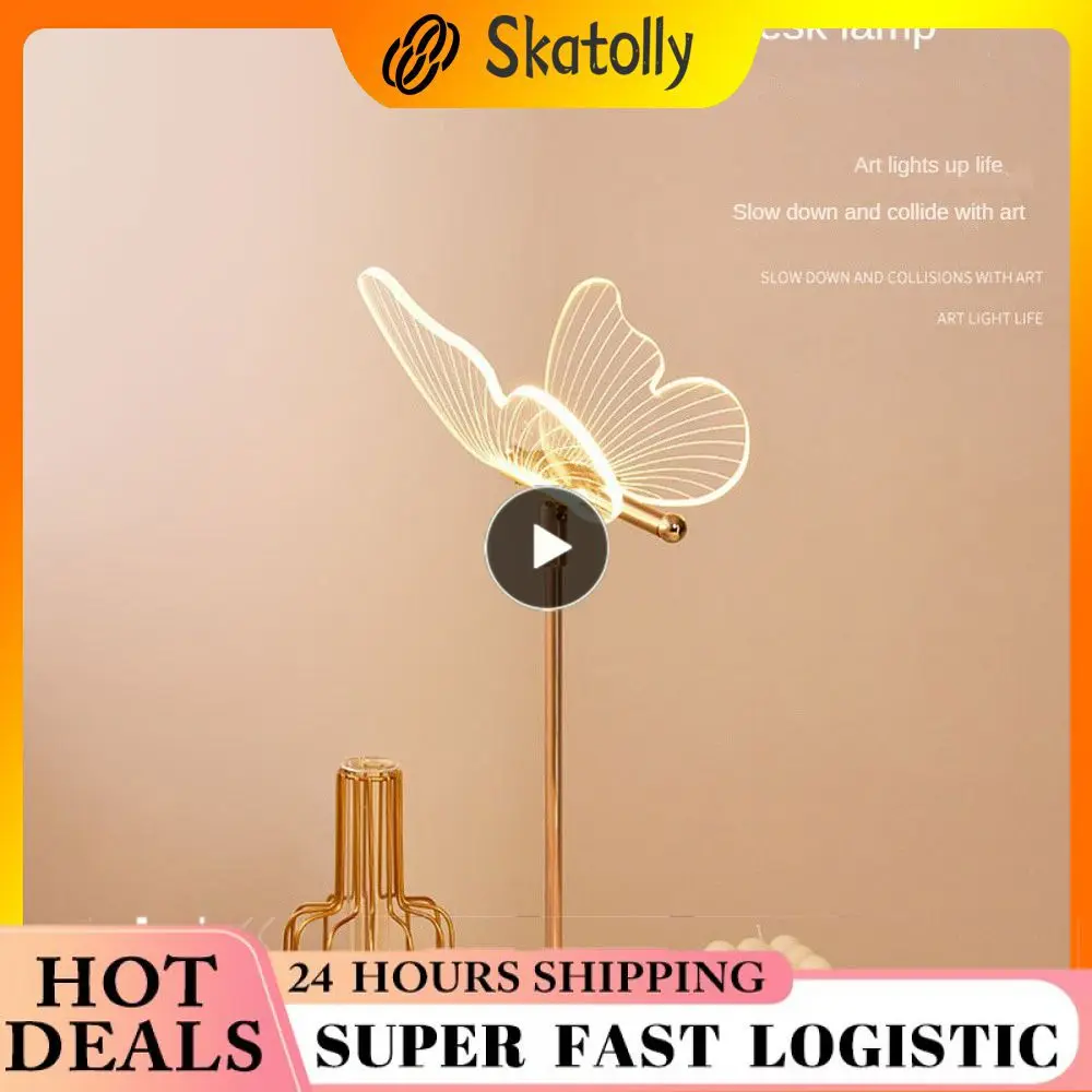

Smooth Edges Led Desk Lamp Cartoon Ambience Lamps Soft Light Transmission Led Table Lights 180 Degree Rotate Led Night Lights