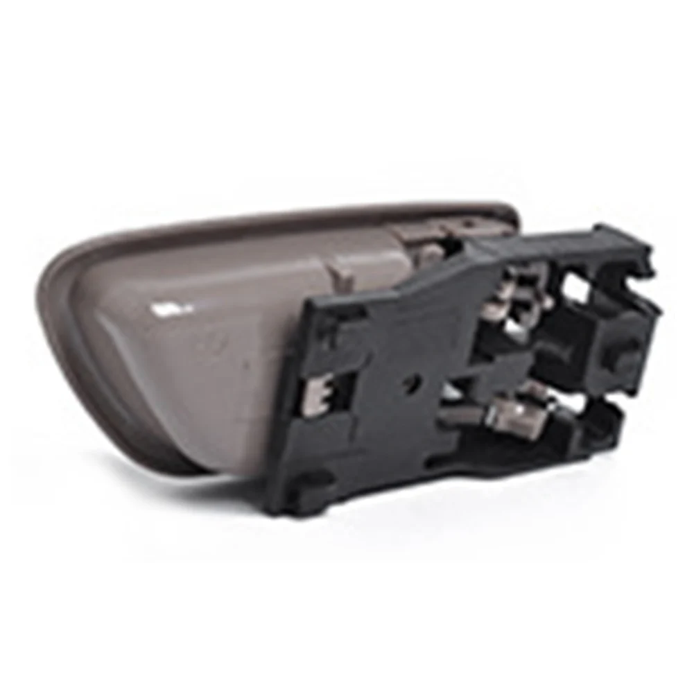 Внутренняя дверная ручка автомобиля серый камень хромированный рычаг левый для