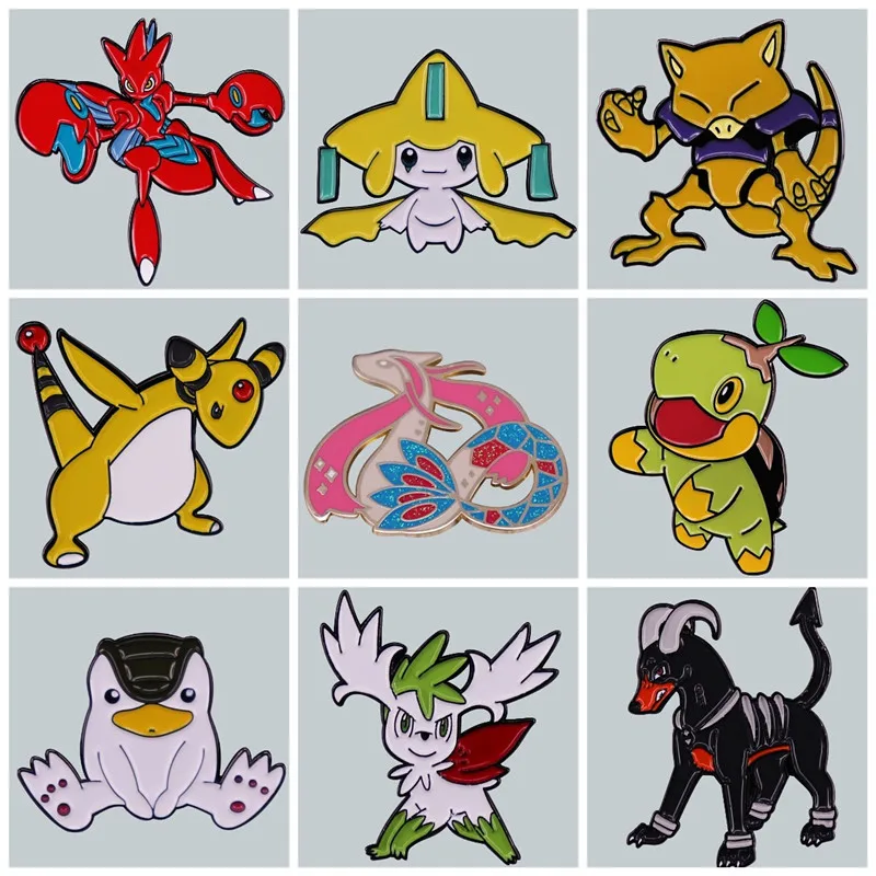 

Cartoon Fantastic Evolution Animal Enamel Brooch Pin Brooches Lapel Pins Alloy Metal Badge Denim Jacket Jewelry Accessories