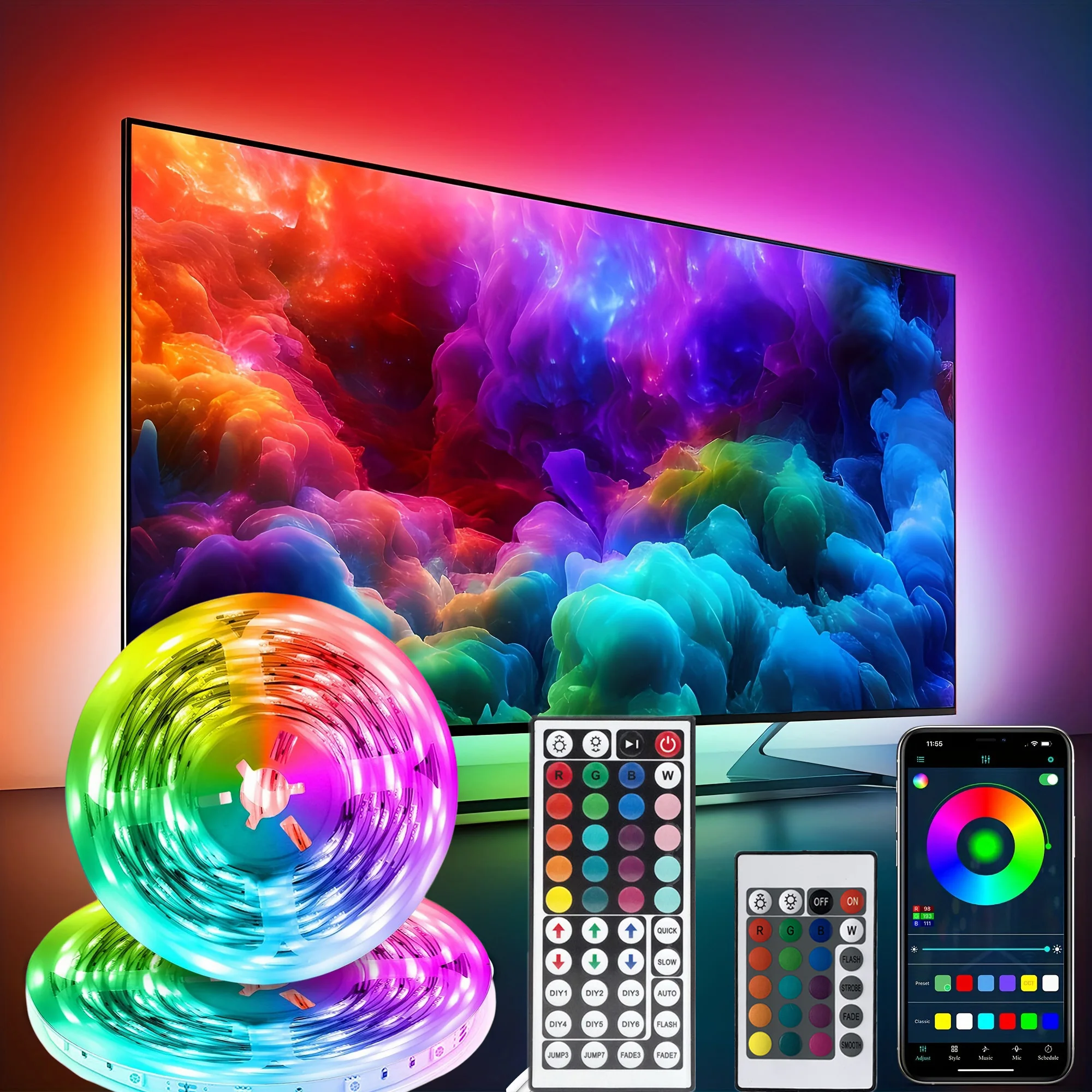 Smart LED Gaming Light Strip RGB 5050