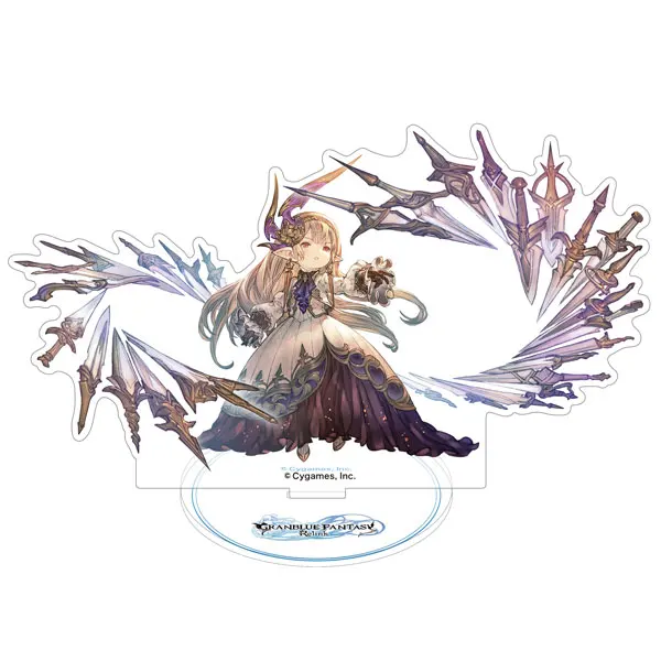 Фото Новый аниме GRANBLUE FANTASY Relink, акриловая фигурка, акриловая фигурка-подставка, игра, мультяшная фигурка, декор для рабочего стола, игрушка для друга, подарок №5