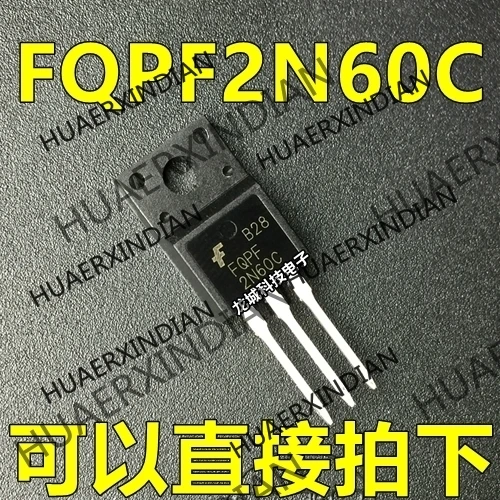 10 шт./лот Новый 2N60 FQPF2N60C MOSFET N T0-22OF в наличии |