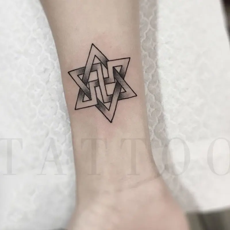 

Swastika Geometry Totem Tattoos Lasting Tattoo Stickers Waterproof Fake Tattoo for Woman Men Arm Tattoo Punk Temporary Tattoos