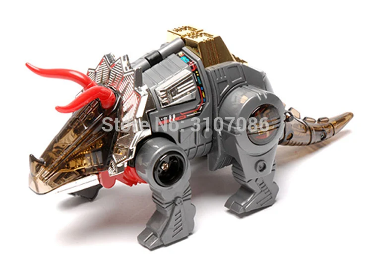 Фигурка робота коллекции классических игрушек 70-х и 80-х - G1 Transformation KO Dinobot Sludge Swoop Grimlock Snarl Slag Reissue.
