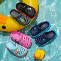 summer childrens sandal for boy hole shoes soft soled non slip baby girl sandals home shoes kids slippers baotou beach shoes