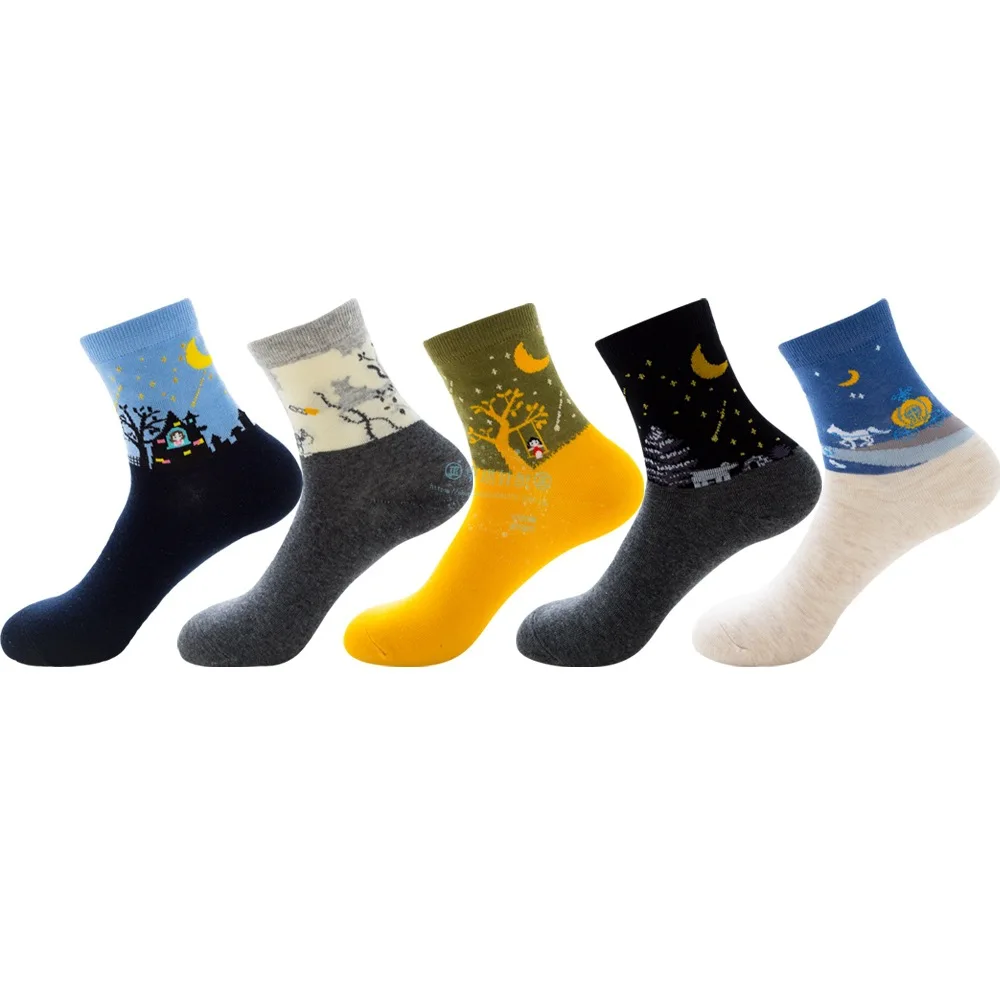 

Милые носки в японском стиле с мультяшным принтом женские короткие носки для осени и весны хлопковые чулки забавные носки для женщин