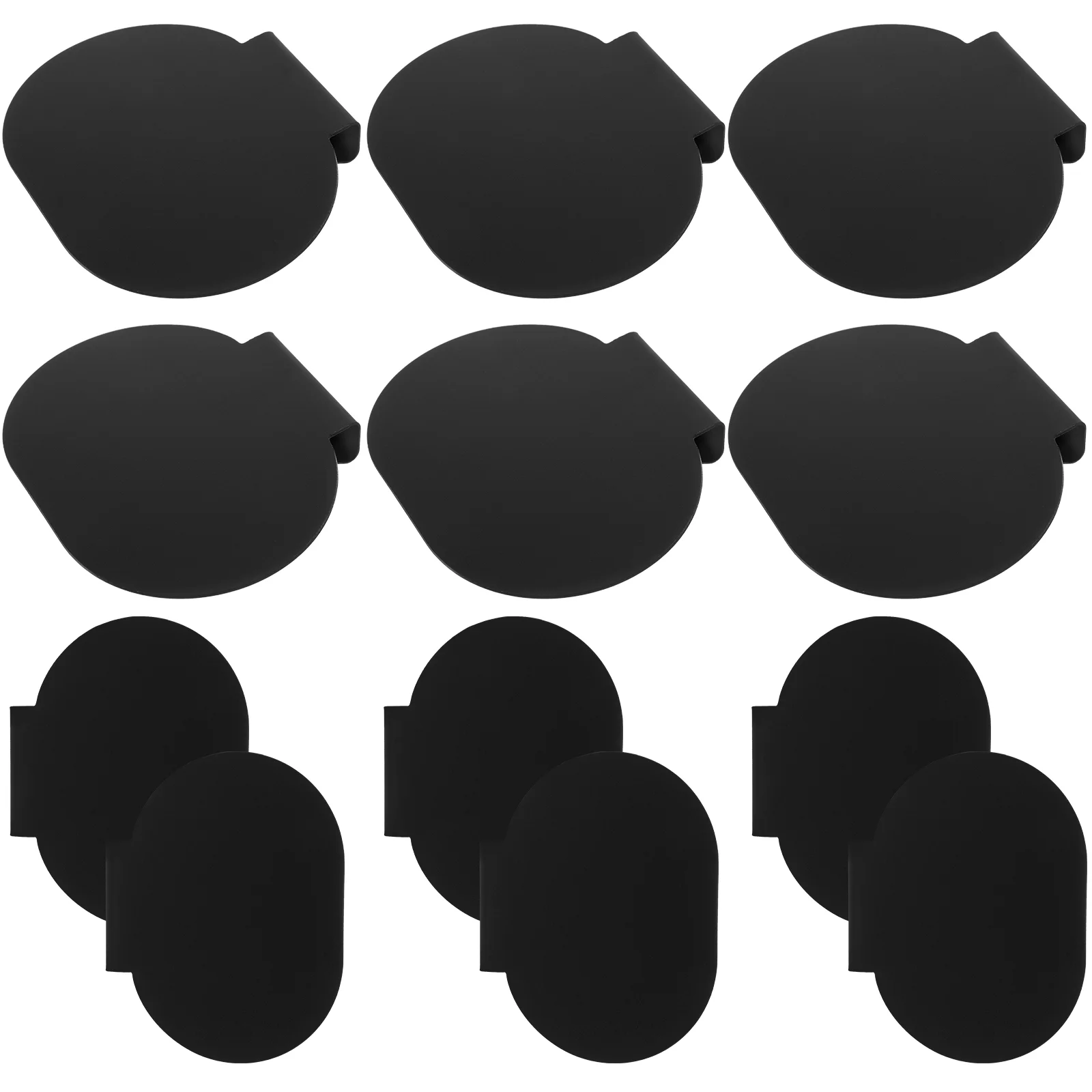 12 шт. держатель этикетки доска объявлений для контейнеров хранения зажимы