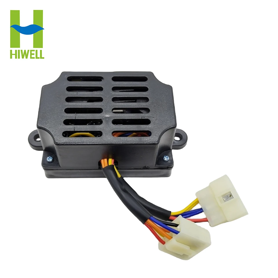 

Сварочный автоматический регулятор напряжения AVR, 2 вилки, 12 проводов, для сварочного генератора двойного назначения