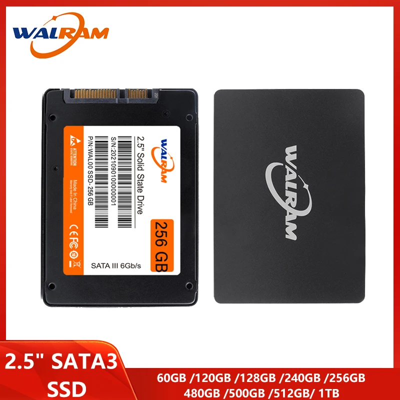 

WALRAM SSD 1tb 120gb ssd 2.5inch SSD SATAIII 128gb 240gb 480gb 500gb 256gb 512gb Internal Solid State Drive for Laptop desktop
