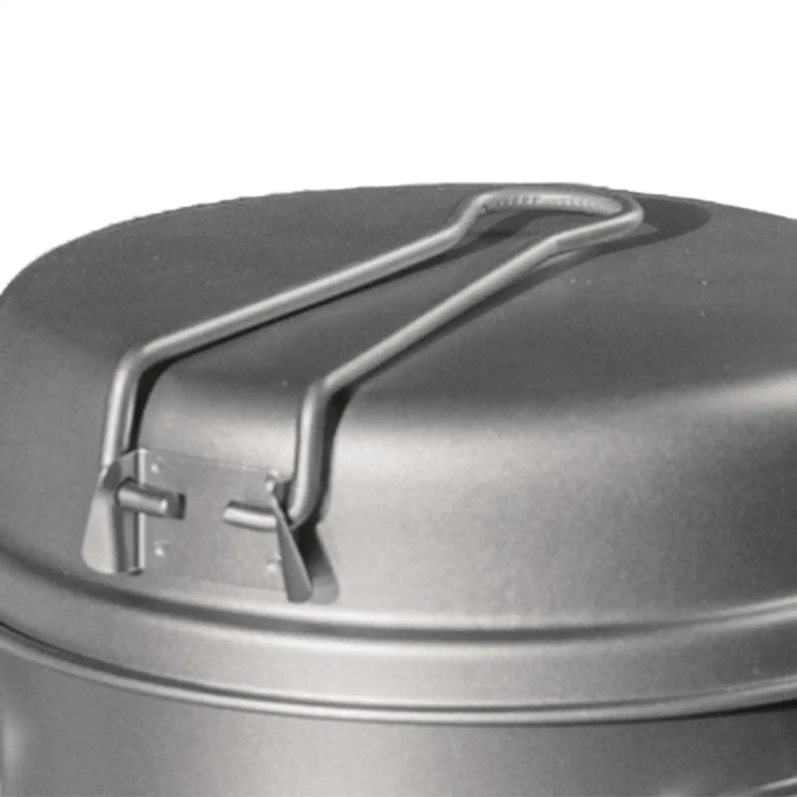 Титановый горшок для кемпинга снаряжение приготовления пищи на открытом воздухе