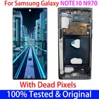 Оригинальный AMOLED-экран для SAMSUNG Galaxy Note 10 N970F Lcd note10 N970 N9700 ЖК-дисплей сенсорный экран Запчасти дигитайзер в сборе