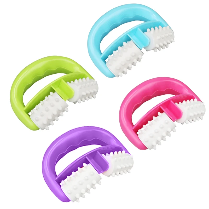 Anti-Cellulite Body Massage Roller Handheld Spiky Muscle Stimulator Arm Leg fat Massager Relax Body Meridian Brush Massage Tools