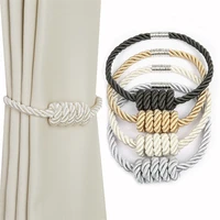 2 pieces of curtain tiebacks tie backs buckle clips holdbacks home silver curtain decorative accessories