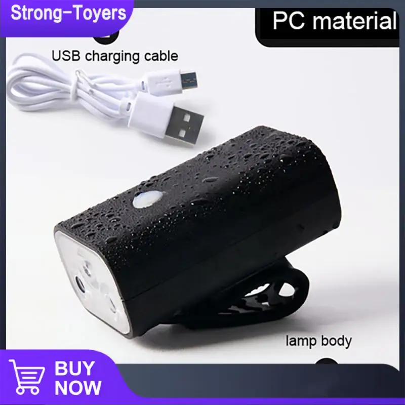 

Портативный велосипедный фонарик, батарея 500 мАч, фара для велосипеда с Usb-зарядкой, 6 режимов