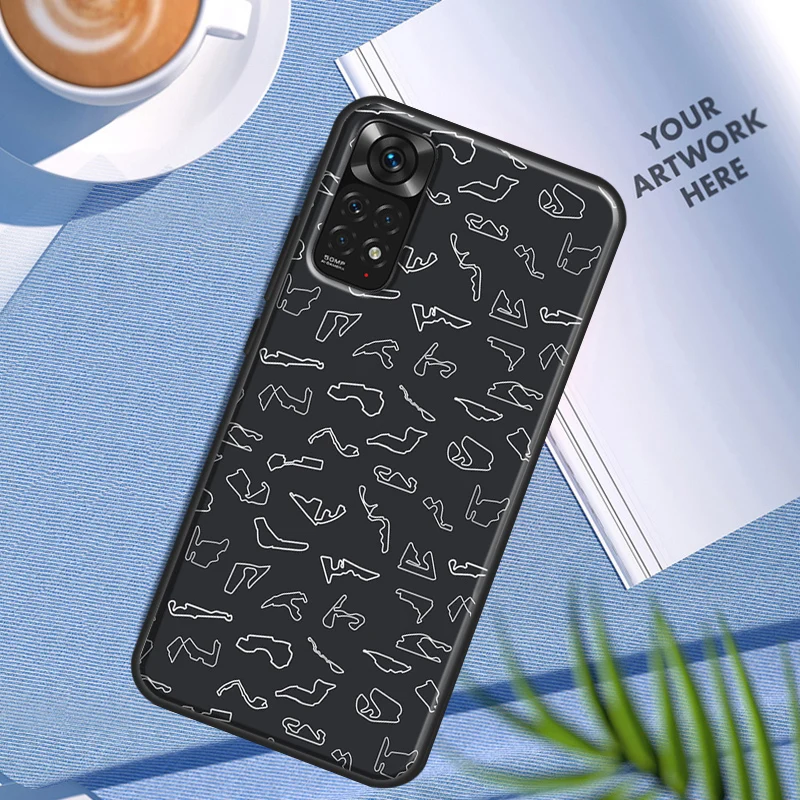 Чехол с гоночным автомобилем Формула 1 для Xiaomi Redmi Note 10 Pro чехол 11 10A 10C 9 8T 9S 10S 9T 9A 9C