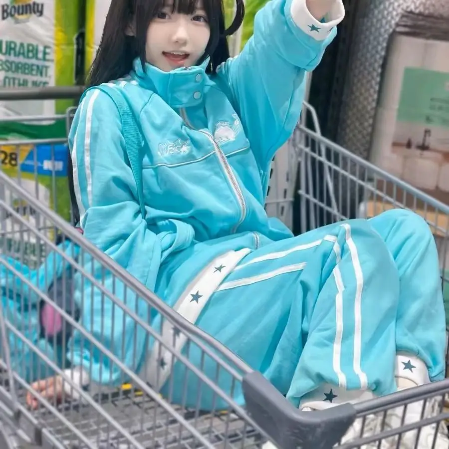 Толстовка спортивные штаны комплект из двух предметов женский весенне-осенний