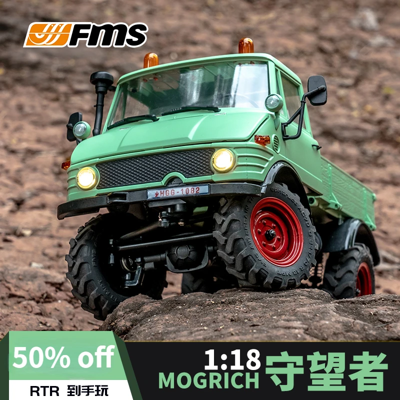 

FMS 1：18 Simulation Remote Control Car Pickup Off-road Climbing Four-wheel Drive Electric Toy RC Model Electric Metal RC Car