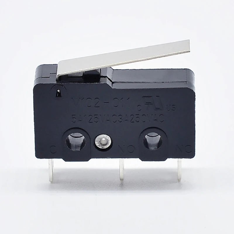 Микро-выключатель 3Pin NO/NC мини концевой выключатель 5A 250VAC M102-011 роликовый рычаг