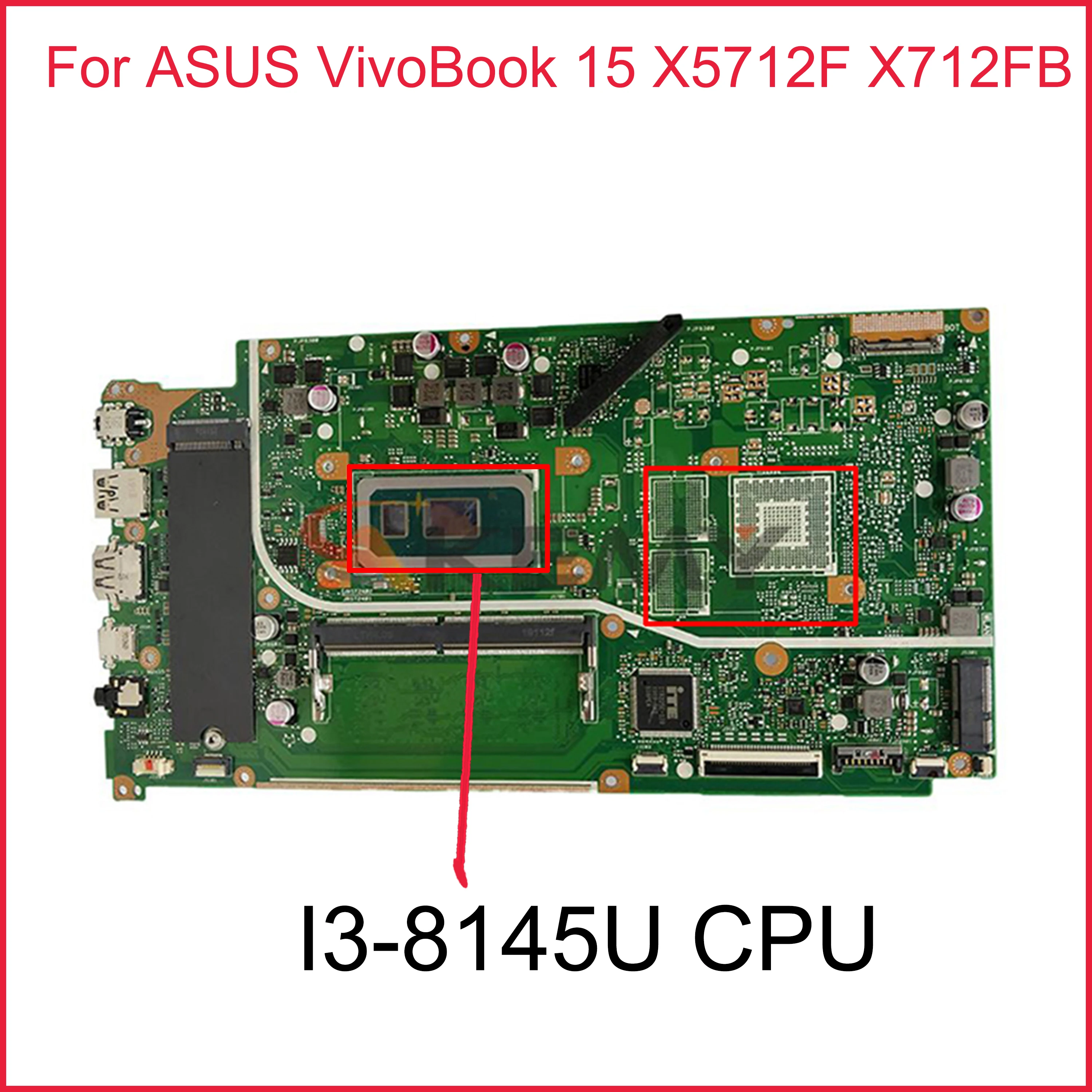 

Материнская плата Akemy X712FA для ноутбука asus VivoBook 15 X5712F X712FB X712FF X712FL F712FA X712FAC