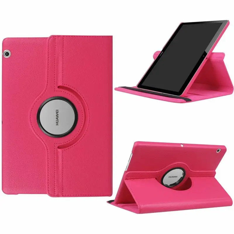 Стеклянный чехол для Huawei MediaPad T3 10 AGS-W09 AGS-L09 AGS-L03 с поворотной подставкой на 360