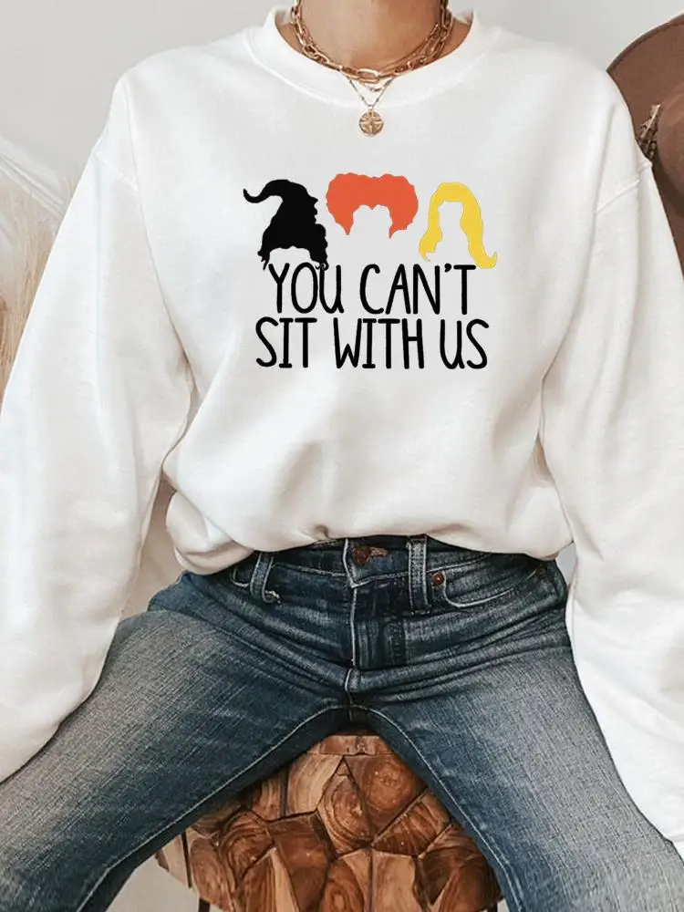 

Fashion Clothing 90s Witch Ladies Female Women Holiday Clothes Halloween Pullovers Print Lady Graphic Sweatshirts