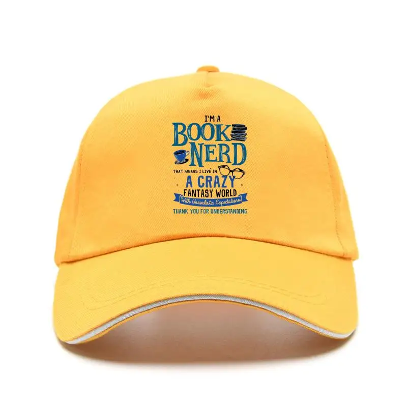 

Новая Кепка, шапка I' A книжный ботаник, забавная книжная книжка, подарок, круглая бейсбольная Кепка из хлопка
