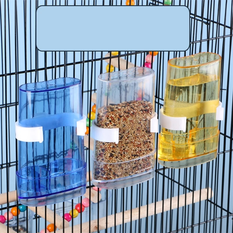 

Birds Water Feeders Dispenser Automatic Bird Feeder Parrot Canary Parakeet Cage Food Drinking Feeding Supplies Pet Accessories