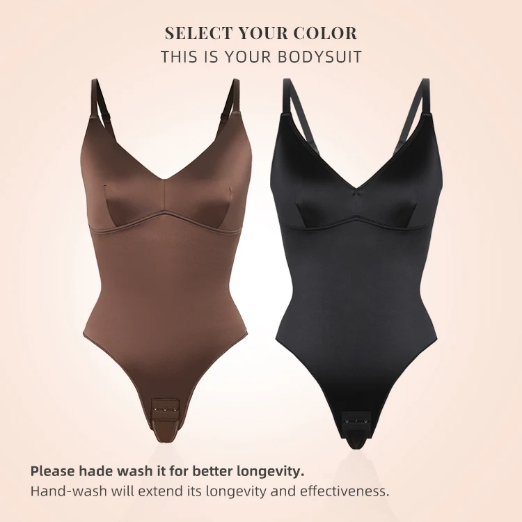 Skims Satin Bodysuit For Women Shapewear Thong Tank Top Adjustable Spaghetti Strip Waist Cincher Underwear Stomach Shapewear