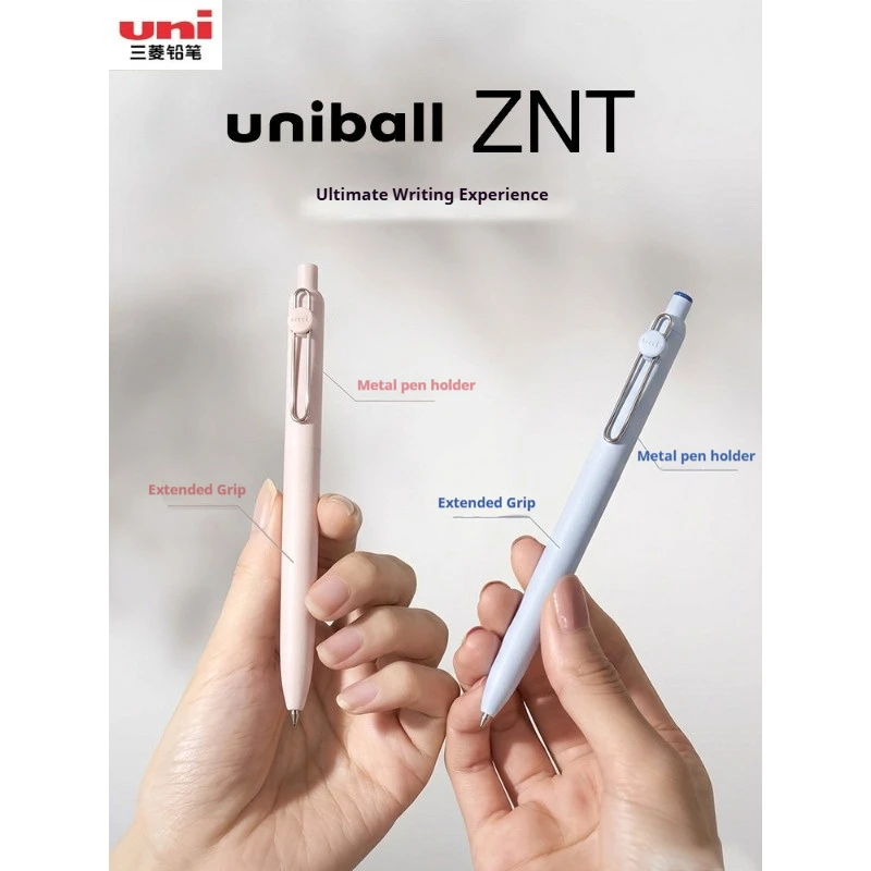 Фото Гелевые ручки Uni ZENTO серии UBN-ZS, пигментные чернила на водной основе, без размазывания, точность письма 0,5 мм, для студентов и современных профессионалов №5