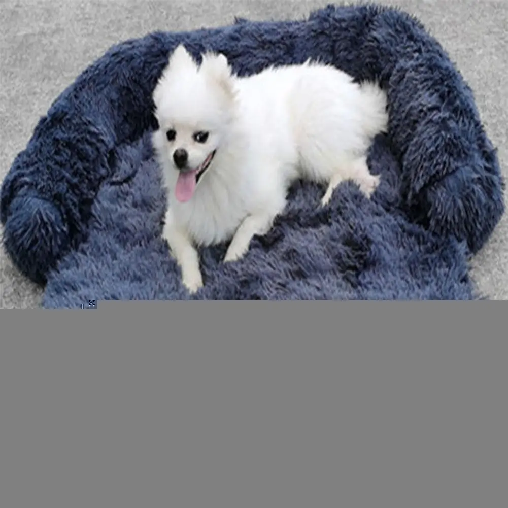 

Removable Plush Pet Dog Bed Sofa for Large Dogs House Mat Kennel Winter Warm Bed Pad Washable Dog Cushion Blanket Sofa Cove I7O5
