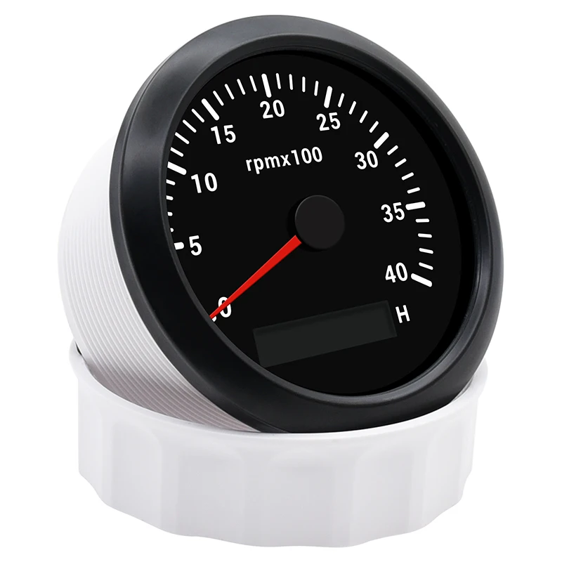Тахометр с ЖК-дисплеем 85 мм 4000 об./мин. 12 В/24 В