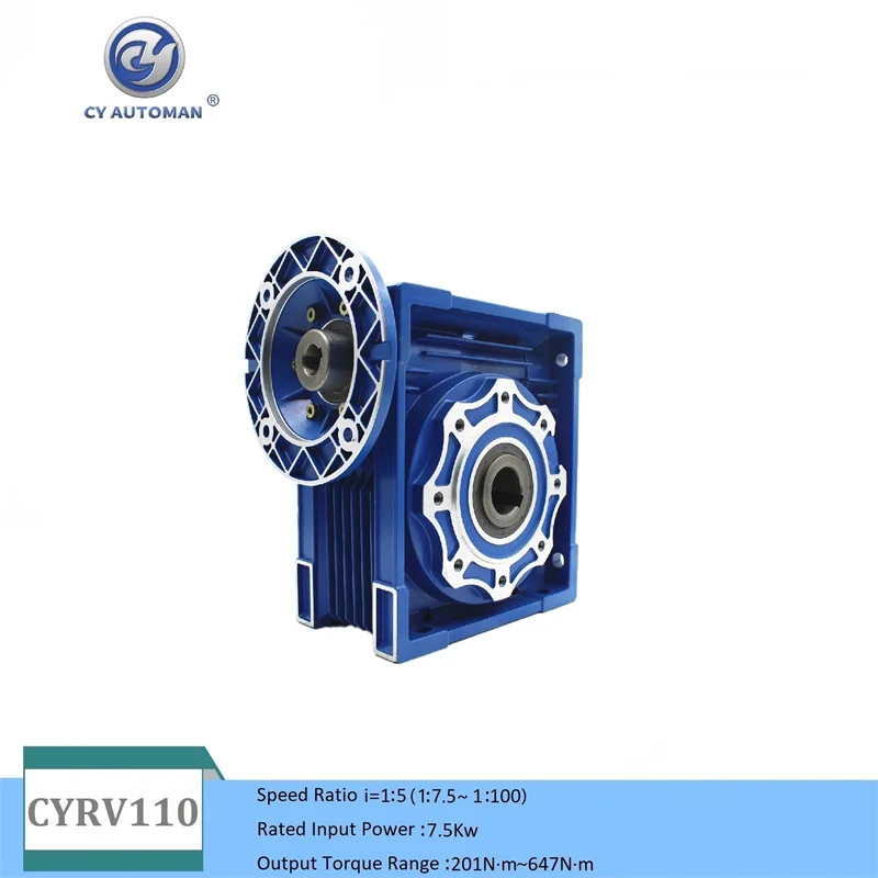 

CY Automan BigTorque Worm Gear Reducer NMRV110 CY110 Input 19/24/28/38mm Output 42mm Ratio 5-100 Suppliers Round Square Flange
