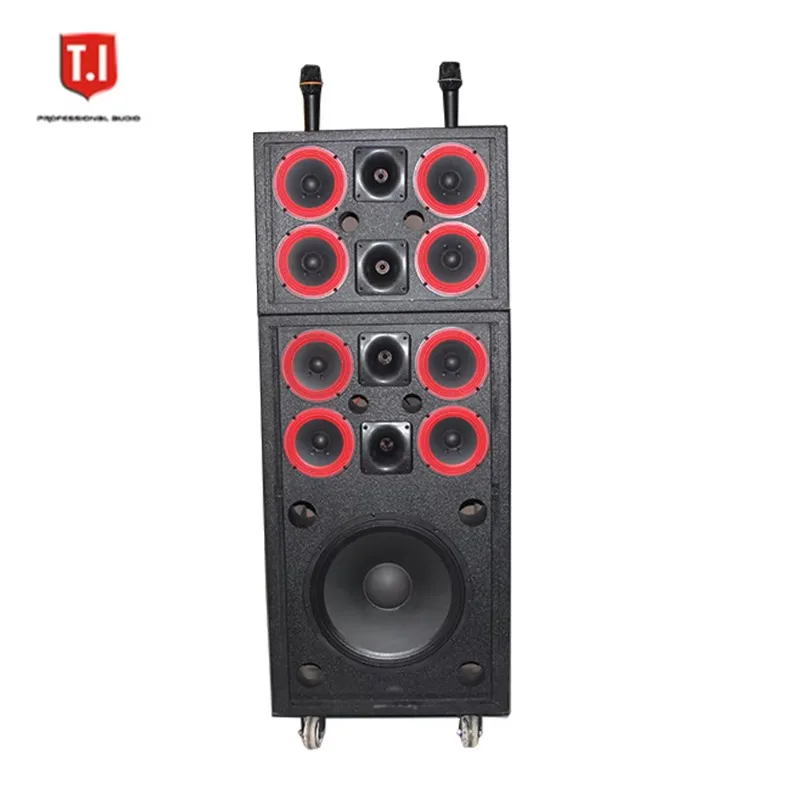 Фото 15-дюймовый низкочастотный динамик (вуфер) с кронштейном из сплава для линейных акустических систем сценического звука №2