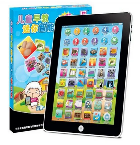 Планшет сенсорный Детский развивающий на английском и китайском языках |