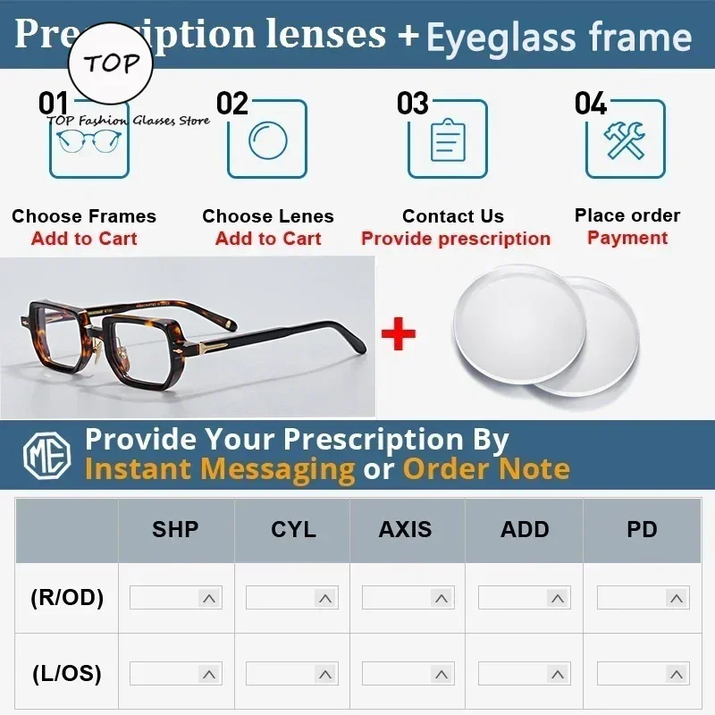 Цветные сверхлегкие титановые очки для близорукости оправа мужских и женских