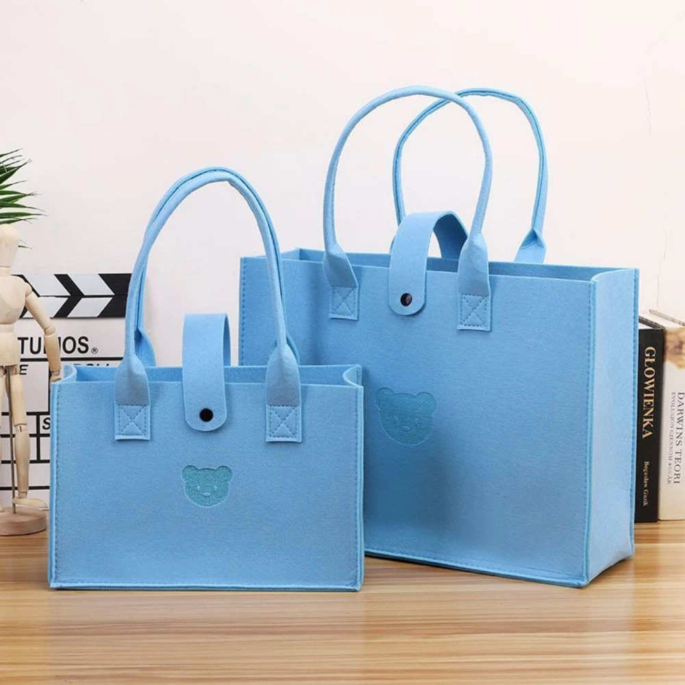 Сумка-тоут женская с рисунком медведя