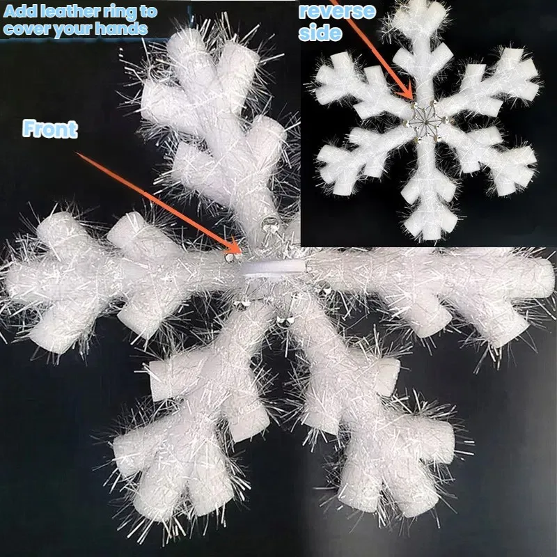 

Детский реквизит снежинка из пены 2 шт.