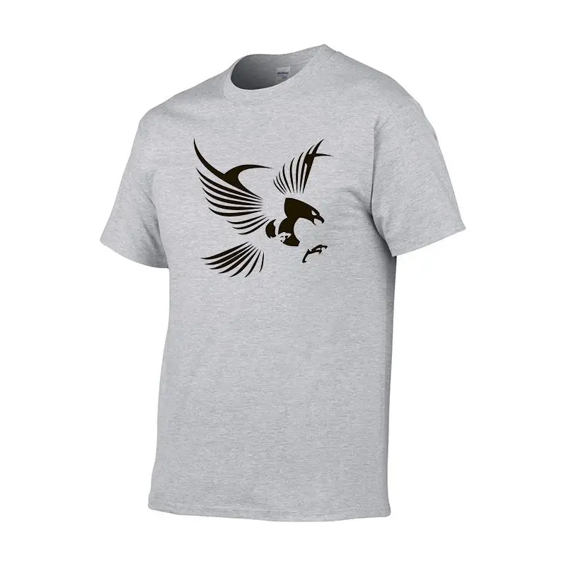

Летняя забавная мультяшная Футболка с принтом орла, Мужская модная повседневная мультяшная футболка, дизайнерская футболка, футболка в сти...