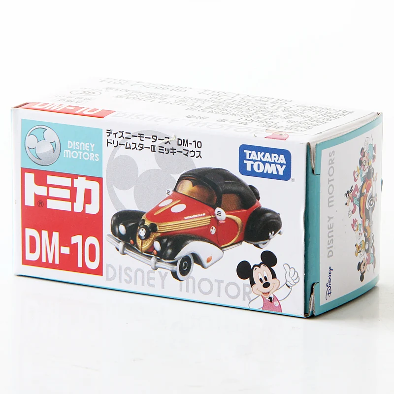 

S10 Takara Tomy Tomica Disney Motors Car model toy DM-10 dream star Mickey car model 108061